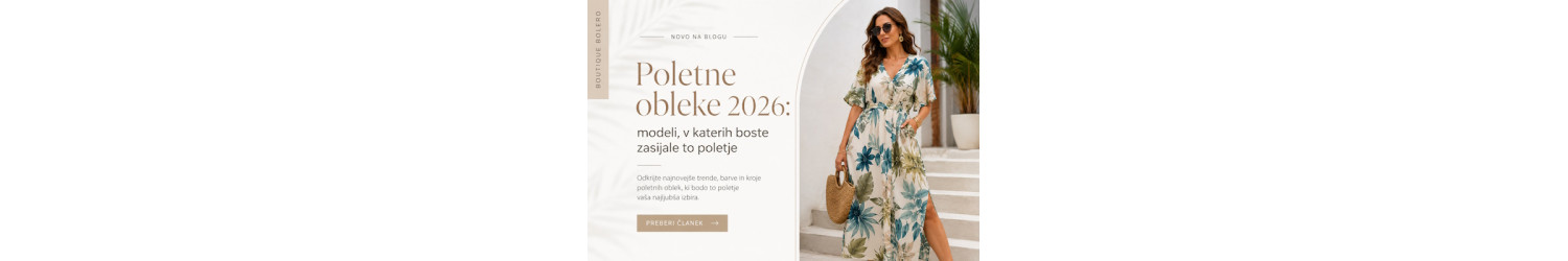 Poletne obleke 2026: modeli, v katerih boste zasijale to poletje Poletne obleke 2026: modeli, v katerih boste zasijale to poletje
