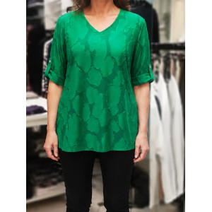 Modna majica S5077 zelena