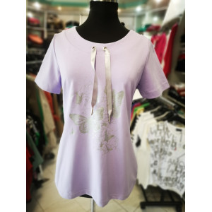 Ženska majica Barbi Gaja vijolična