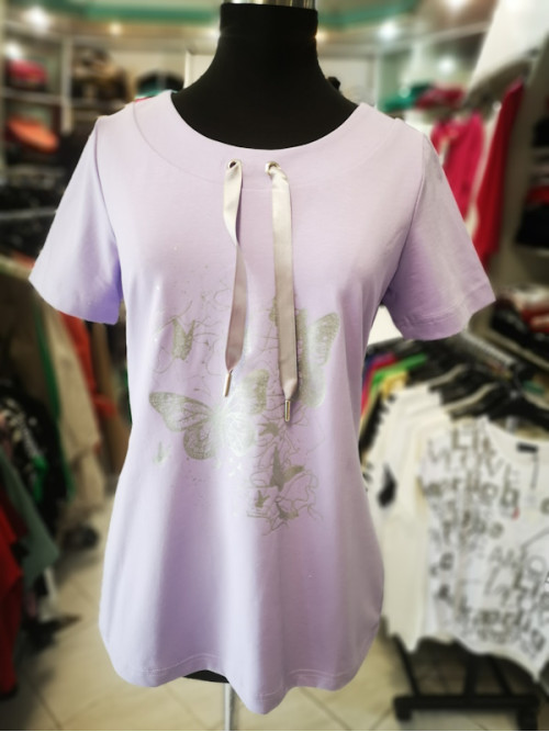 Ženska majica Barbi Gaja vijolična