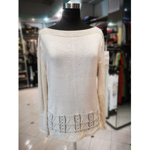 Ženski pulover S5024 bež