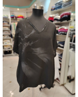 Bombažna ženska majica T6084