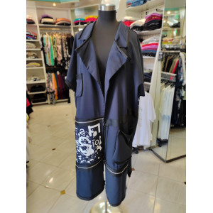 Brezrokavin za močnejše postave T6043