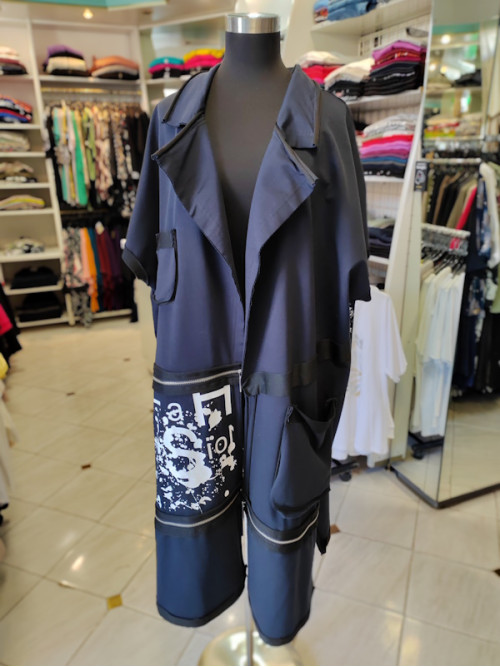 Brezrokavin za močnejše postave T6043