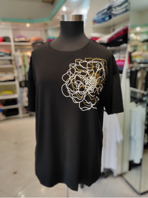 Ženska majica T6013 črna