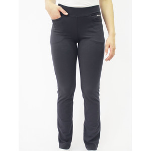 Ženske dolge temno modre hlače z žepi HS690