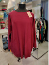 Ženski pulover J6391 bordo rdeč Ženski pulover J6391 bordo rdeč