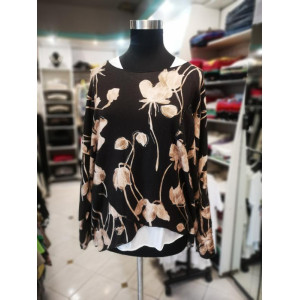 Ženska majica J50099 črna