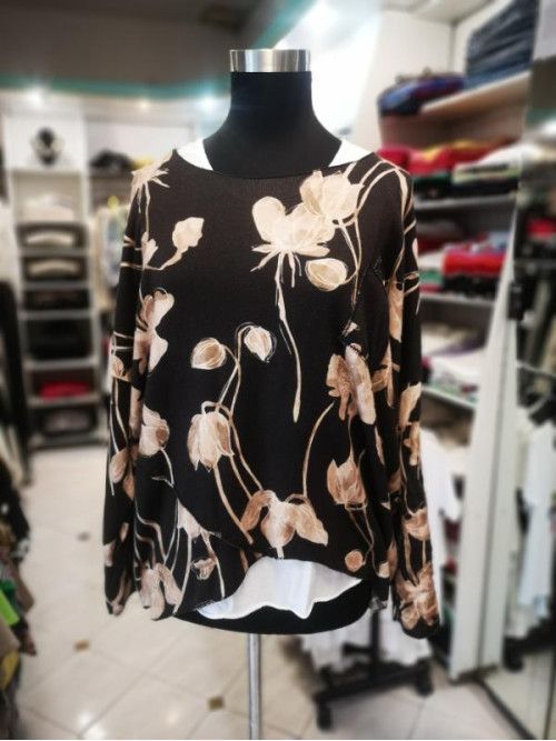 Ženska majica J50099 črna