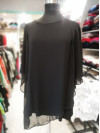 Elegantna bluza T5008 črna