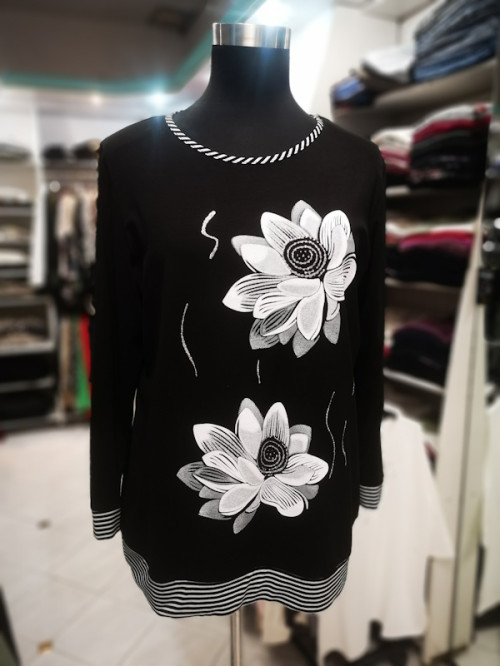 Elegantna majica s 3-4 rokavi J5071