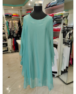 Modna tunika P6169 zelena