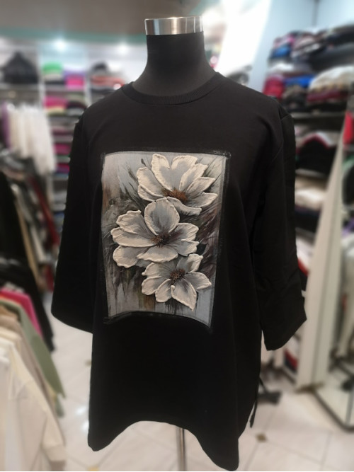 Ženska majica s 3-4 rokavi ES173