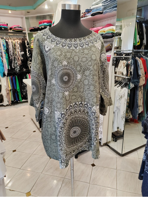 Poletna majica P6178 olivno zelena