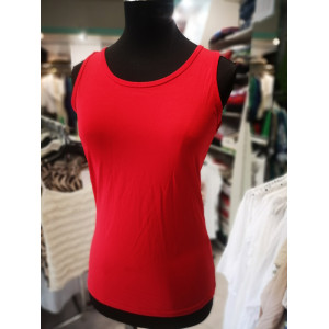 Majica brez rokavov S5107 rdeča
