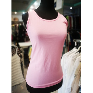 Majica brez rokavov S5107 roza