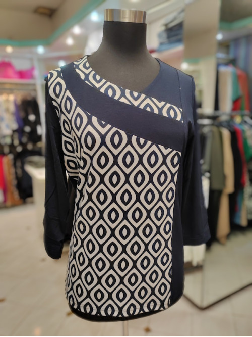 Ženska majica s 3-4 rokavi Konfekcija Barbi Tinkara-2