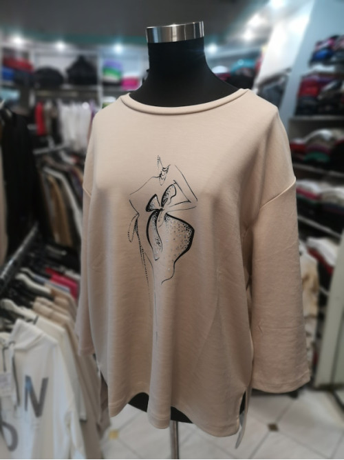 Ženska majica s 3-4 rokavi ES166