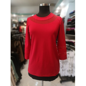 Elegantna majica Barbi DAMI rdeča