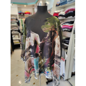 Ženska majica P6040 črna