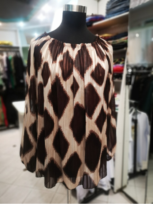 Bluza J5034 rjava Bluza J5034 rjava