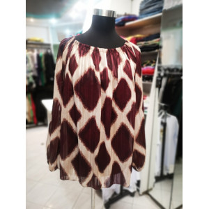 Bluza J5034 bordo rdeča Bluza J5034 bordo rdeča