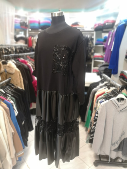 Ženska bombažna obleka ES128