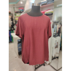 Ženska majica P6210 bordo rdeča