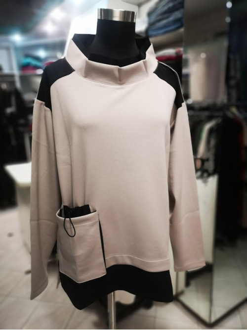 Modna ženska majica T5102 siva