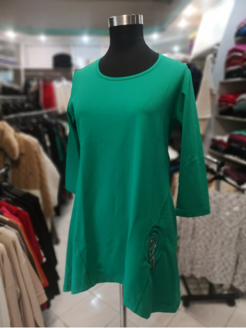 Tunika Pletisa Elin zelena Tunika Pletisa Elin zelena