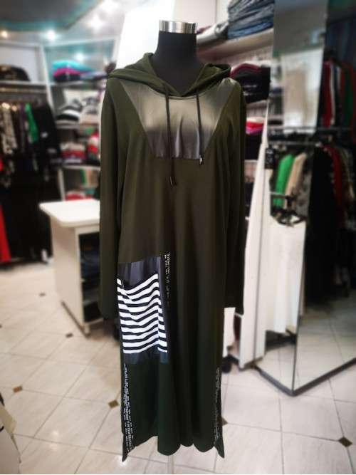 Obleka T5110 zelena
