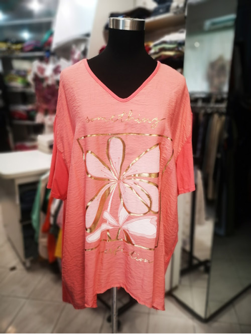 Poletna majica S5162 losos