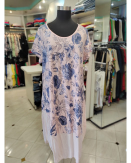 Poletna obleka P6325 roza