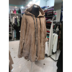 Ženska jopa Z4086 rjava