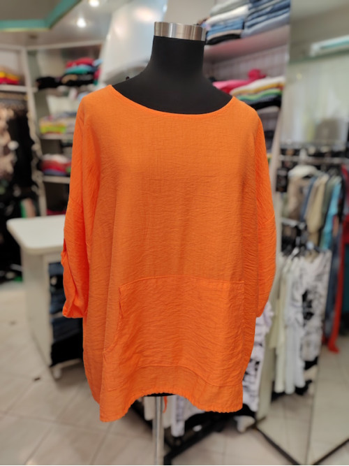 Ženska majica P6112 oranžna