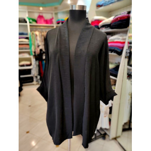 Tanka viskozna jopa P6011 črna