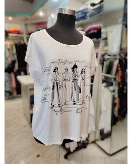 Modna ženska majica T6065