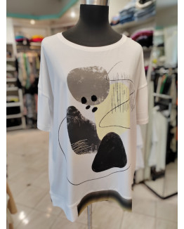 Modna ženska majica T6066-R