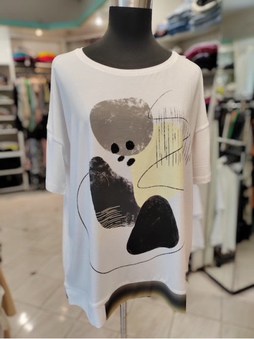 Modna ženska majica T6066-R