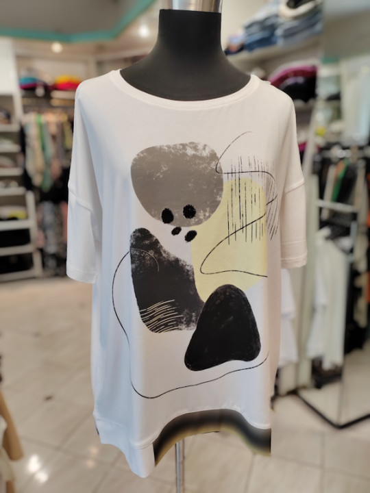 Modna ženska majica T6066-R