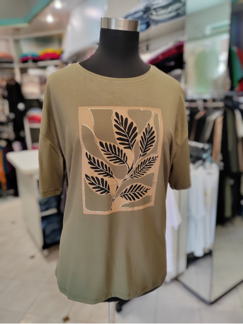 Ženska majica T6012 zelena