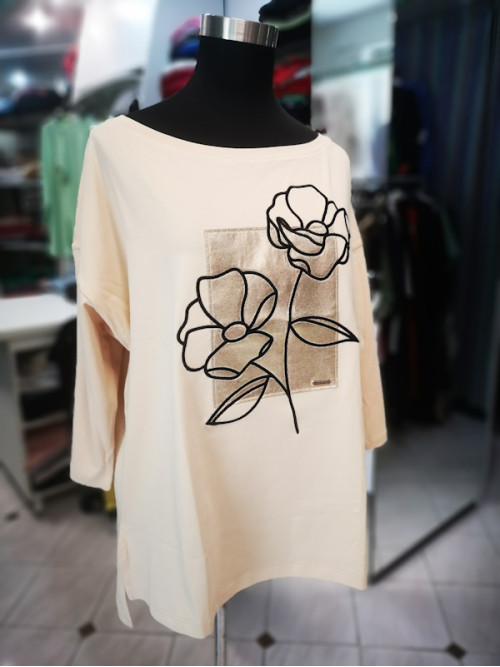 Ženska majica TU057 bež