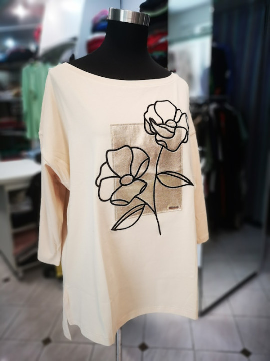 Ženska majica TU057 bež