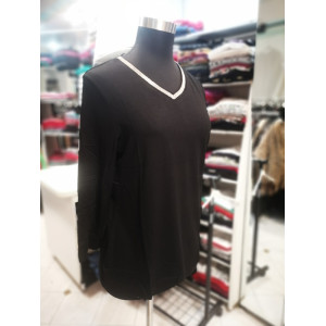 Majica s 3-4 rokavi T4003 modra