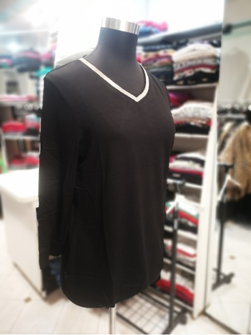 Majica s 3-4 rokavi T4003 modra