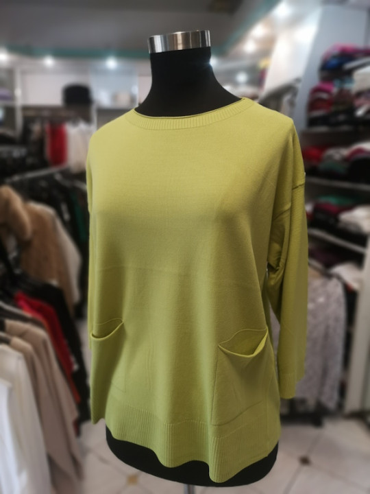 Viskozna majica ES241 zelena