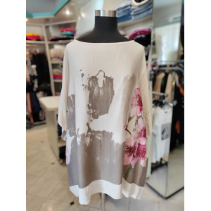 Viskozna tunika P6039 bež