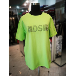 Ženska majica s kratkimi rokavi T5022 zelena