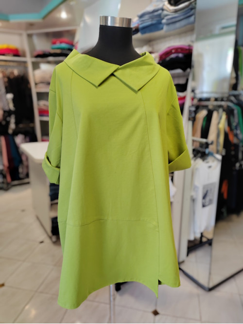 Tunika P6044 zelena