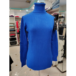 Ženski puli J5117 kraljevsko modra